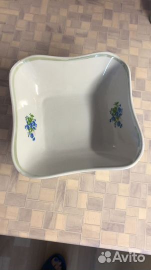 Хрустальная салатница