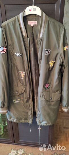 Бомбер удлиненный Немецкий