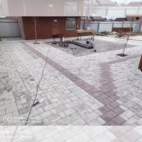 Укладка тротуарной плитки, брусчатки. Демонтаж, Абакан
