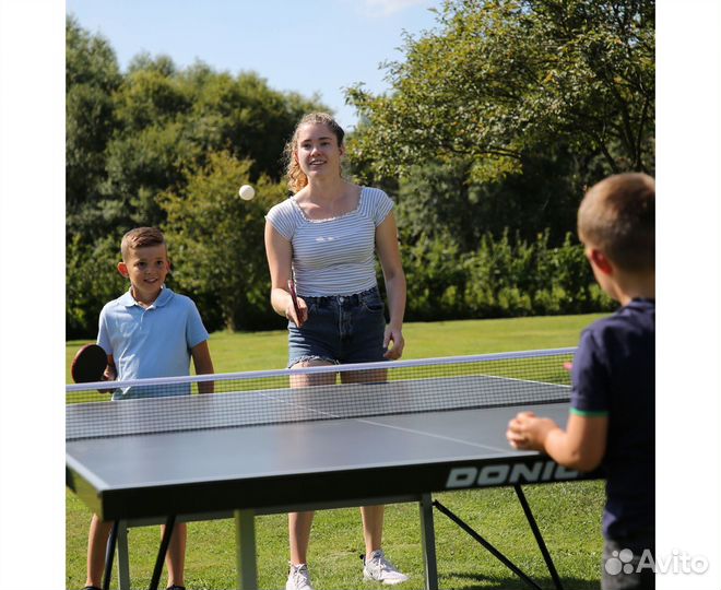 Теннисный стол всепогодный donic outdoor roller 10