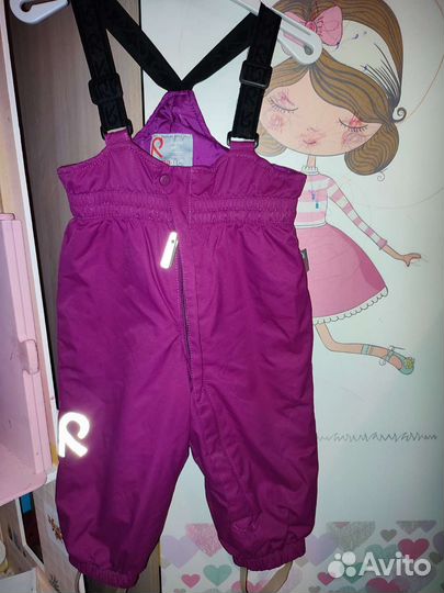 Полукомбинезон зимние штаны reima