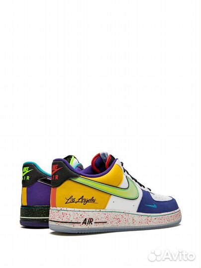 Nikeкроссовки Air Force 1 07 LV8 What The LA