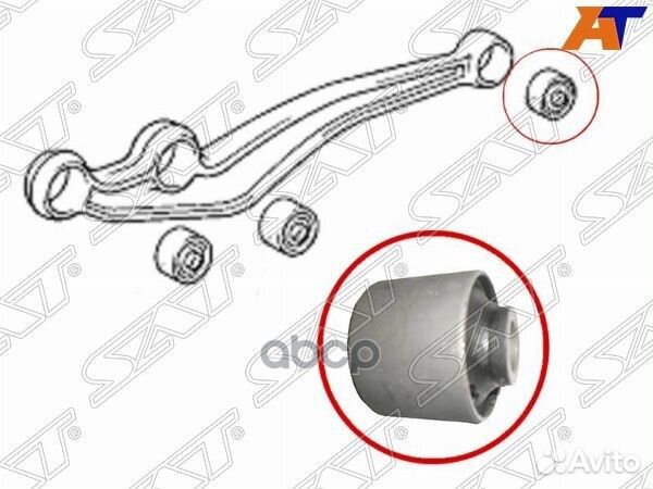Сайлентблок переднего продольного рычага RR LAN