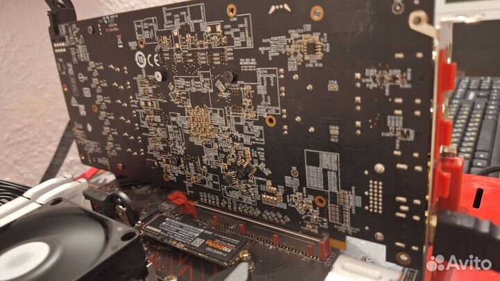 MSI RX 580 8 GB 2304 оригинальная