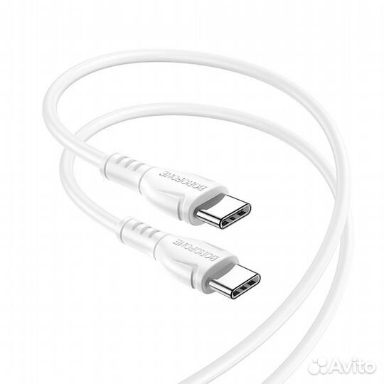 Кабель Borofone BX51 USB 3.0A PD 60W для Type-C to