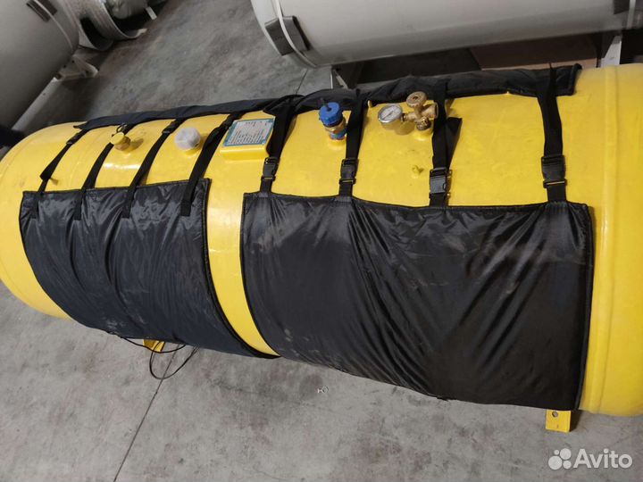 Газгольдер+термоодеяло 600л+