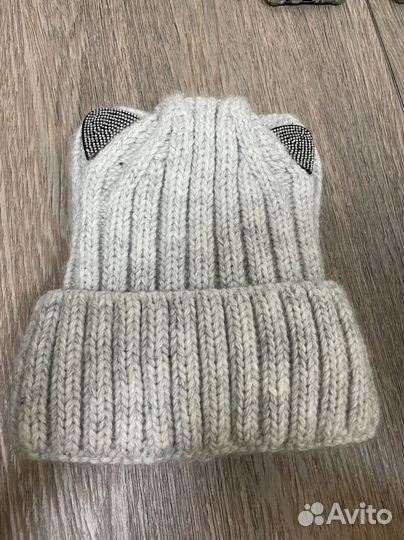 Шапка зимняя на девочку