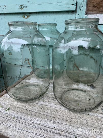 Банка стеклянная б/у