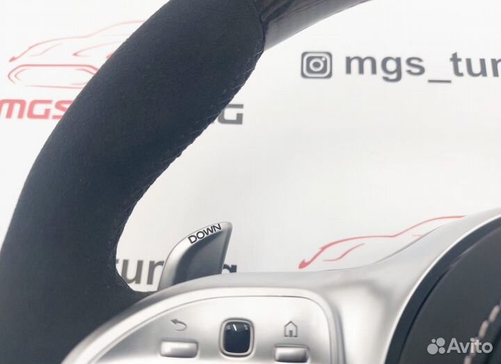 Руль G63 AMG Карбон + Алькантара на G-Class W464