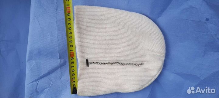 Шапка женская аква