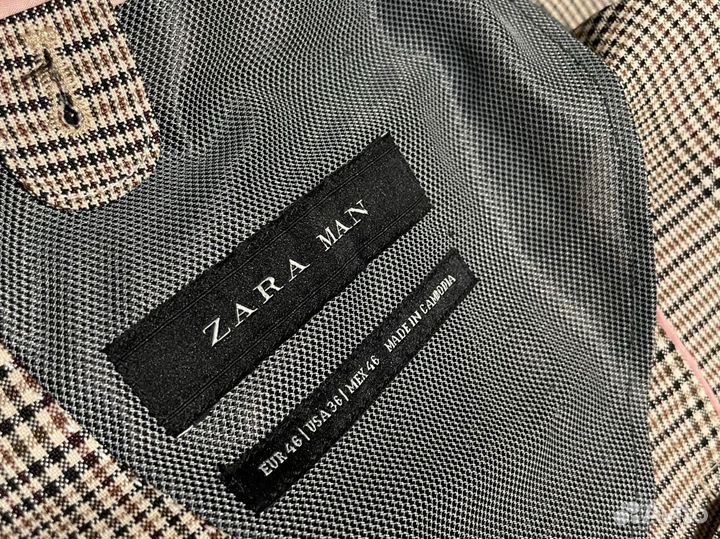 Пиджак Zara man (eur 46)