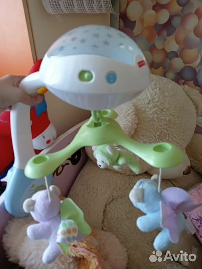 Детский мобиль в кроватку