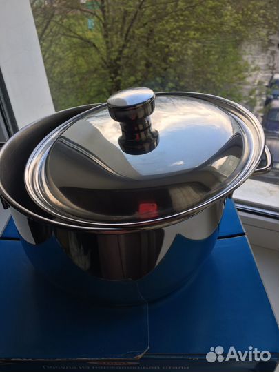 Кастрюля из нержавейки