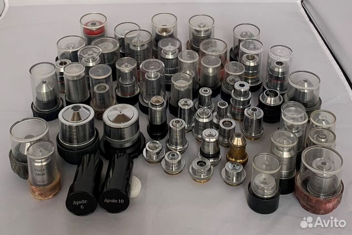 Объективы и окуляры к биологическим микроскопам