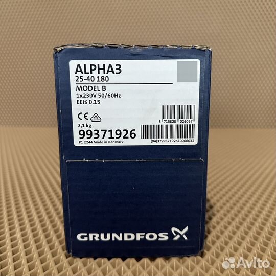 Насос циркуляционный Grundfos Alpha 3 25-40