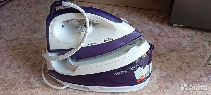 Tefal паровой утюг б/у.в хорошем состоянии