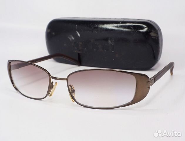 Солнцезащитные очки Gucci GG2658 овальные винтаж