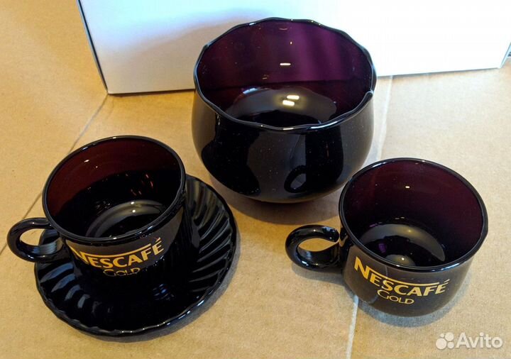 Кофейный сервиз Nescafe, 6 персон, 13 предметов