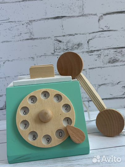 Деревянный телефон