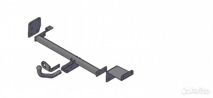 Фаркоп KIA soul с 2014-19 г