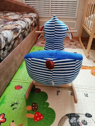 Кресло качалка детское + в подарок Хагги Вагги