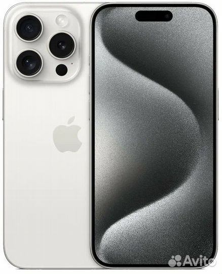 iPhone 15 Pro 256Gb 1-sim + E-sim (White) новый