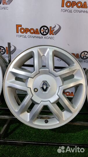 К-кт дисков ориг литых R16 renault 4х100