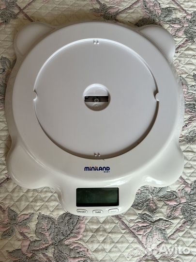 Детские электронные весы miniland baby