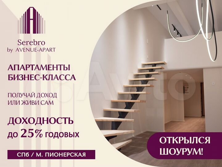 2-к. апартаменты, 63,6 м², 3/6 эт.