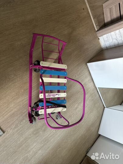 Детские зимние санки