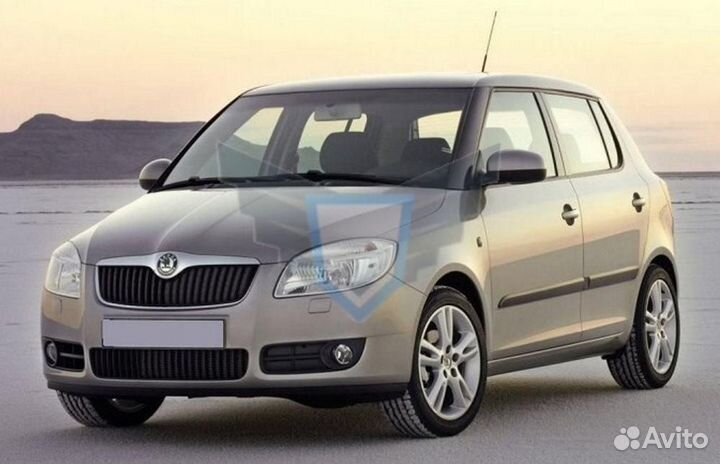 Порог правый Skoda Fabia 2007-2014 (Polcar)