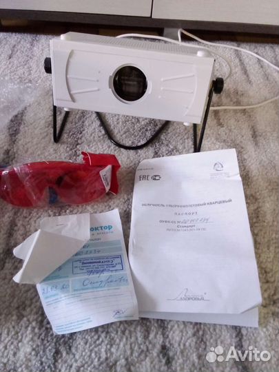 Ультрафиолетовый облучатель (кварц)