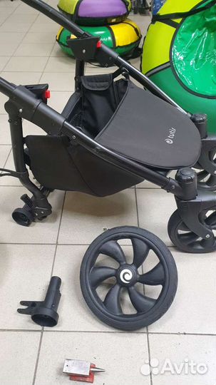 Ремонт колеса детской коляски Tutis