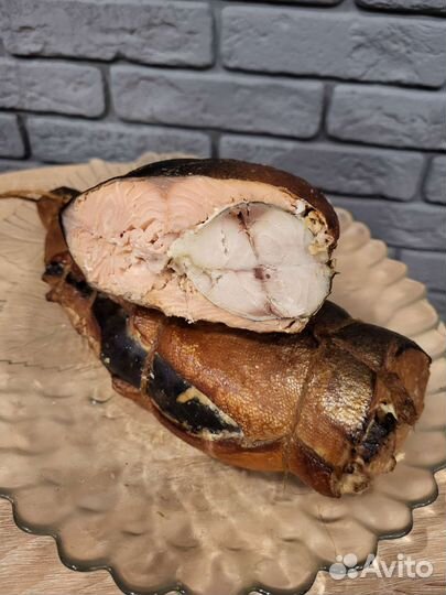 Рулет из рыбы горячего копчения