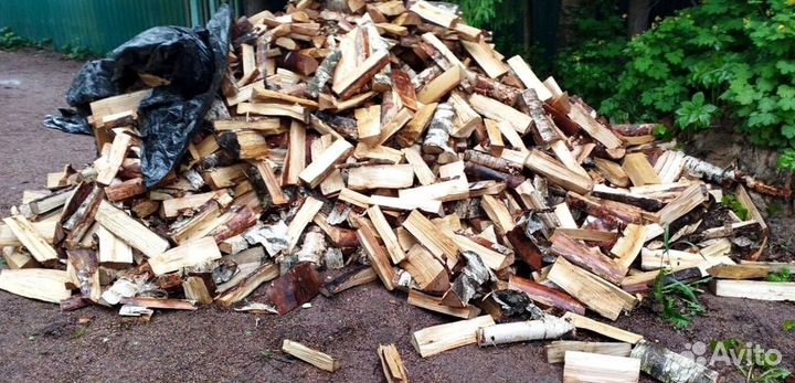 Дрова колотые Осина