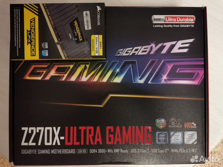 Процессор I7 7700K + DDR4 3200