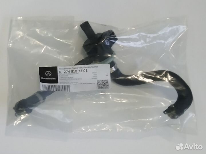 Трубка-клапан вентиляции картерных газов Mercedes