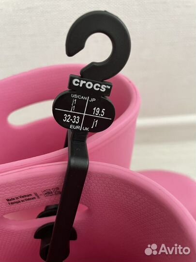 Резиновые сапоги crocs 31-32