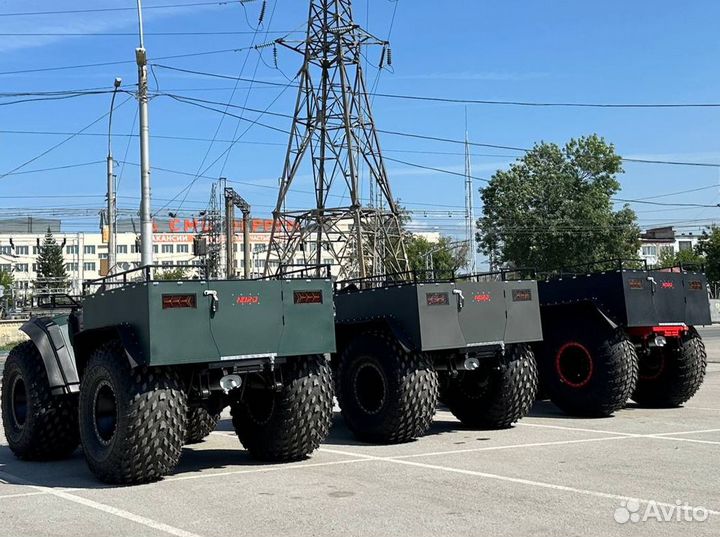 Квадроцикл Nord - Пикап (Снегоход - Болотоход)