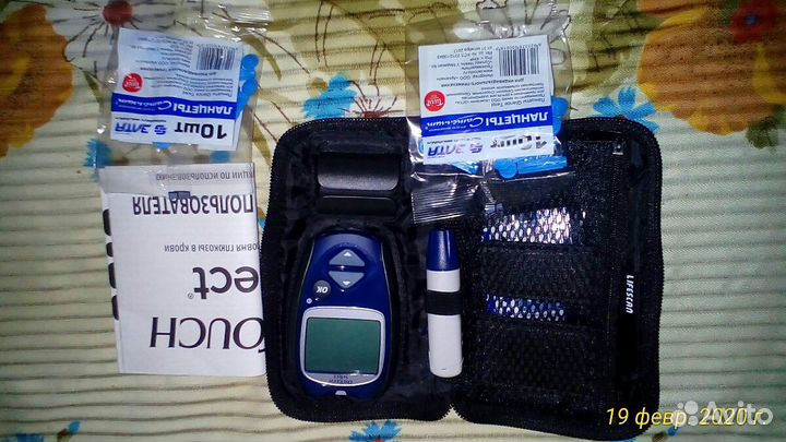 Глюкометр OneTouch select Полный комплект