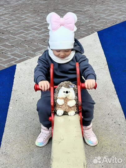 Шапочка для девочки 1-2 года