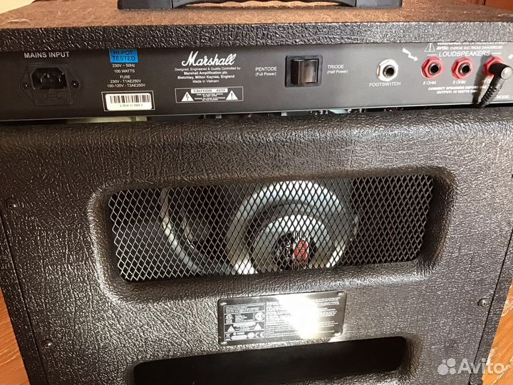 Ламповый комбик Marshall DSL 15C