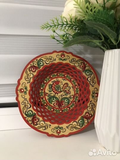 Тарелка панно настенная