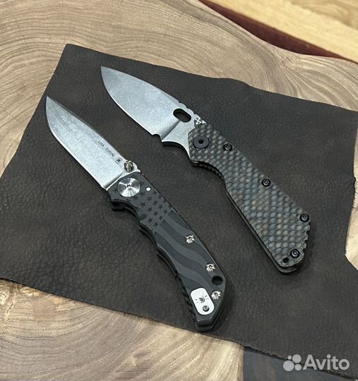 Нож Strider SMF + Spartan Blades Harsey Folder