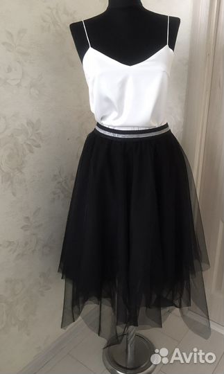 Юбка-пачка из сетки