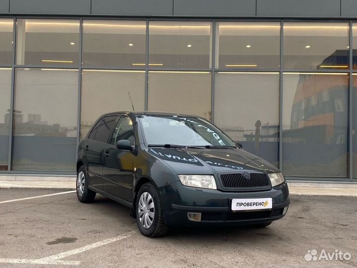 Skoda Fabia 1.4 МТ, 2001, 170 000 км