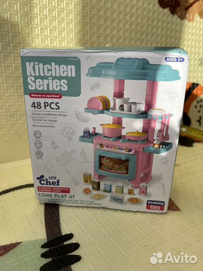 Игровой кухонный набор для куклы барби