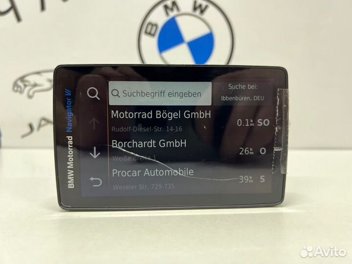 Навигатор motorrad 6 Bmw
