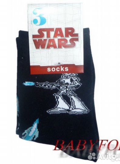 Носки Star Wars 22-24 Новые