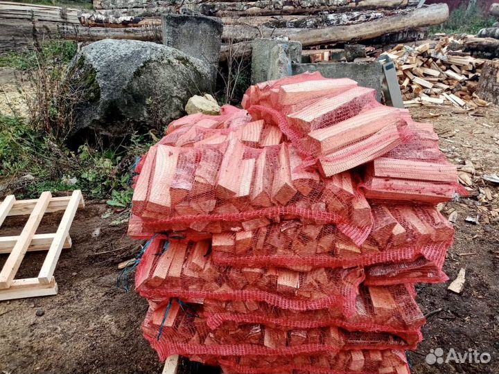 Дрова Дубовые в мешках и сетках uy428